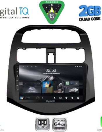 DIGITAL IQ RSD 1078_CPA (9inc) MULTIMEDIA TABLET for CHEVROLET SPARK mod. 2009-2015