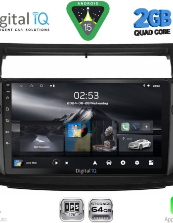 DIGITAL IQ RSD 1084BL_CPA (9inc) MULTIMEDIA TABLET for CITROEN C4  mod. 2004-2011 (BLACK)