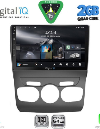 DIGITAL IQ RSD 1085_CPA (10inc) MULTIMEDIA TABLET for CITROEN C4 -DS4 mod. 2011-2018