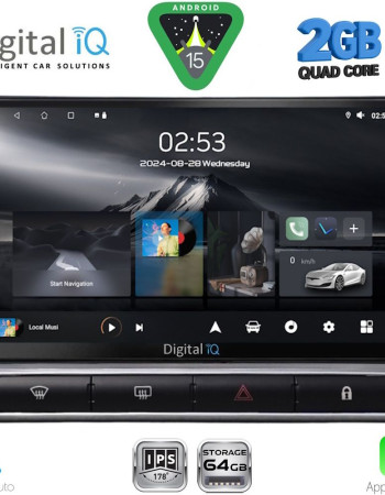 DIGITAL IQ RSD 1093H_CPA (9inc) MULTIMEDIA TABLET for CITROEN C3 - DS3 mod. 2016-2024 High Version