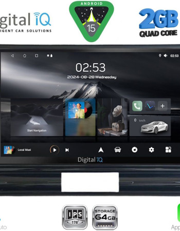 DIGITAL IQ RSD 1093M_CPA (9inc) MULTIMEDIA TABLET for CITROEN C3 - DS3 mod. 2016-2024 Med Version