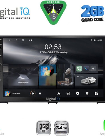 DIGITAL IQ RSD 1109_CPA (9inc) MULTIMEDIA TABLET for DACIA LOGAN - SANDERO - JOGGER mod. 2020-2026
