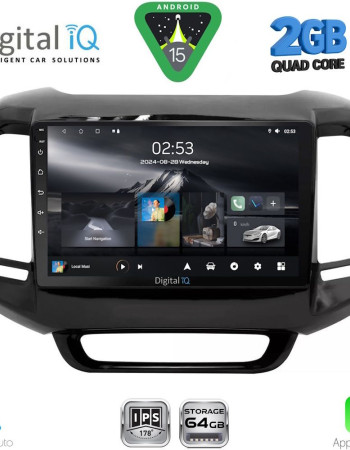 DIGITAL IQ RSD 1127_CPA (9inc) MULTIMEDIA TABLET for FIAT TORO mod. 2017-2026