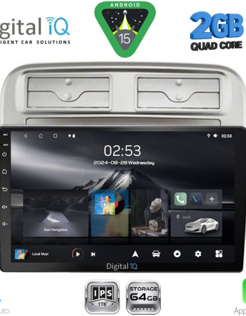 DIGITAL IQ RSD 1128_CPA (9inc) MULTIMEDIA TABLET for FIAT GRANDE PUNTO mod. 2005-2012