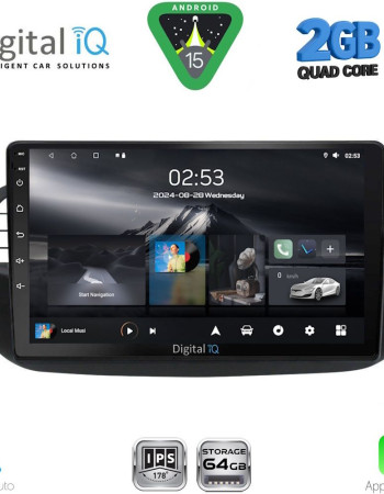 DIGITAL IQ RSD 1130BL_CPA (9inc) MULTIMEDIA TABLET for FIAT 500 mod. 2007-2015 (BLACK)