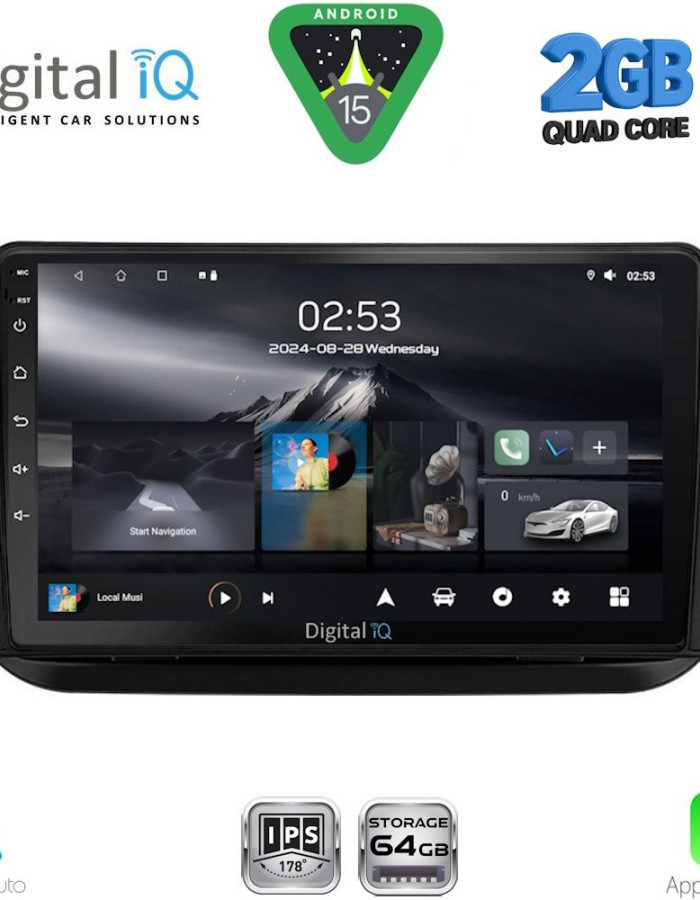 DIGITAL IQ RSD 1142_CPA (9inc) MULTIMEDIA TABLET for CITROEN – FIAT – PEUGEOT mod. 2008-2018