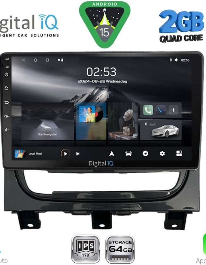 DIGITAL IQ RSD 1146_CPA (9inc) MULTIMEDIA TABLET for FIAT STRADA mod. 2012-2020