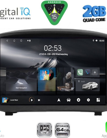 DIGITAL IQ RSD 1154B_CPA (9inc) MULTIMEDIA TABLET for FORD FIESTA mod. 2008-2017