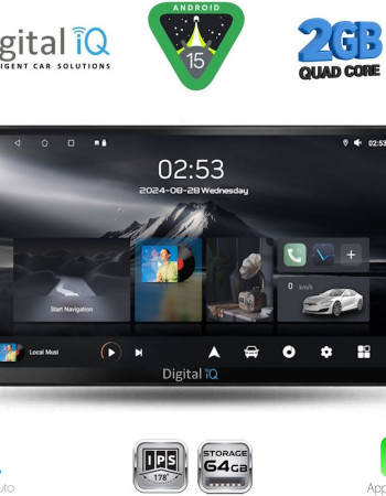 DIGITAL IQ RSD 1155_CPA (10inc) MULTIMEDIA TABLET for FORD FIESTA mod. 2018-2025