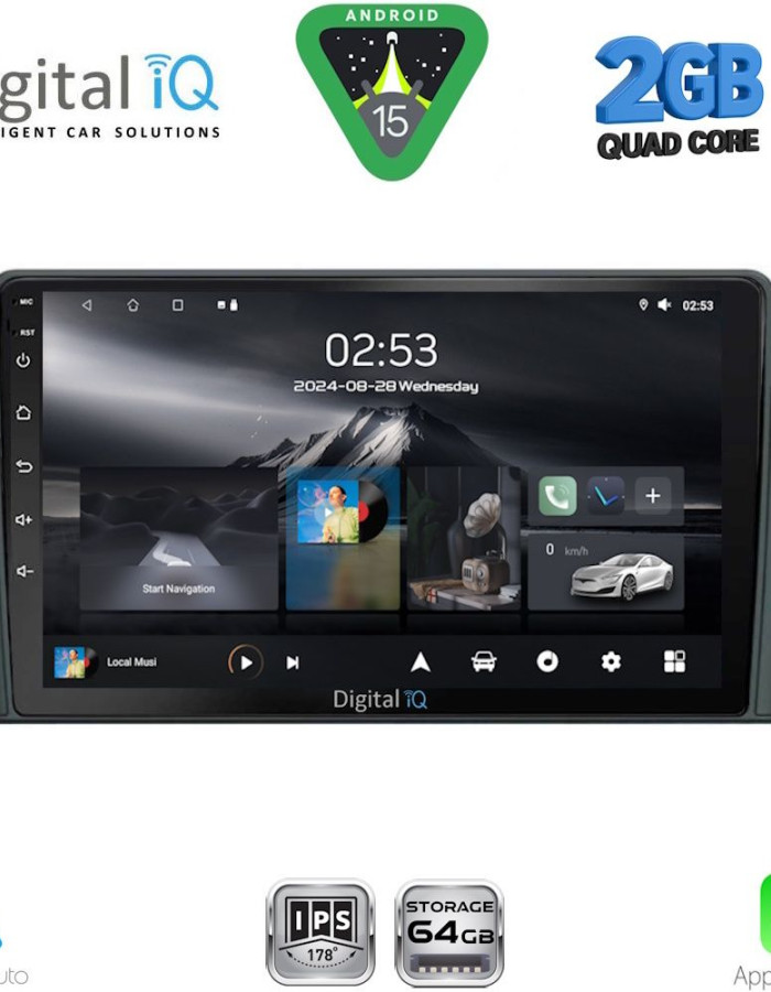 DIGITAL IQ RSD 1158_CPA (9inc) MULTIMEDIA TABLET for FORD FOCUS mod. 2019-2025