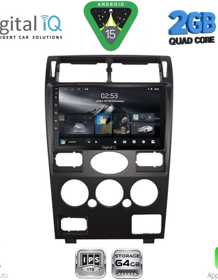 DIGITAL IQ RSD 1161B_CPA (9inc) MULTIMEDIA TABLET for FORD MONDEO mod. 2003-2006