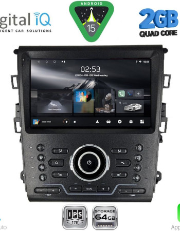 DIGITAL IQ RSD 1164_CPA CLIMA (9inc) MULTIMEDIA TABLET for FORD MONDEO mod. 2014-2023