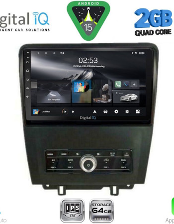 DIGITAL IQ RSD 1165_CPA (9inc) MULTIMEDIA TABLET for FORD MUSTANG mod. 2010-2015