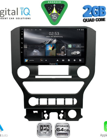 DIGITAL IQ RSD 1166_CPA 4BUT (9inc) MULTIMEDIA TABLET for FORD MUSTANG mod. 2015-2020