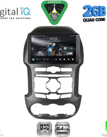 DIGITAL IQ RSD 1171S_CPA (9inc) MULTIMEDIA TABLET for FORD RANGER mod. 2011-2015