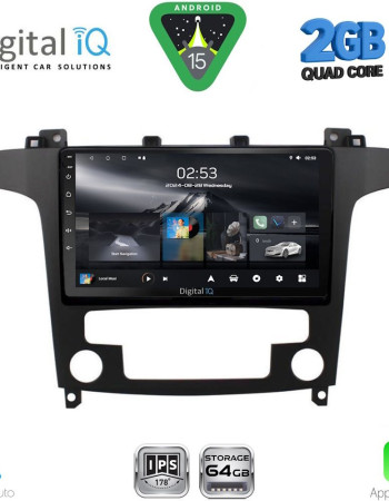 DIGITAL IQ RSD 1175_CPA CLIMA (9inc) MULTIMEDIA TABLET for FORD SMAX mod. 2006-2014