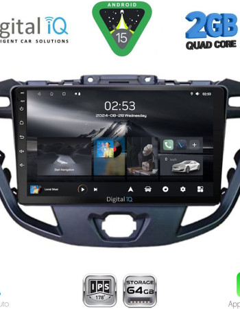 DIGITAL IQ RSD 1177_CPA (9inc) MULTIMEDIA TABLET for FORD TRANSIT CUSTOM | TOURNEO CUSTOM mod. 2013-2019