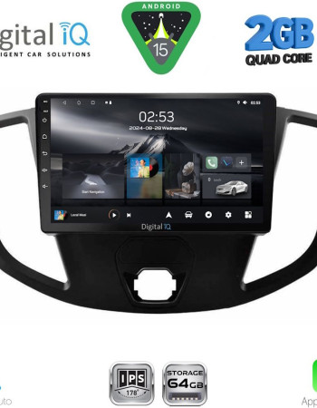 DIGITAL IQ RSD 1179_CPA (9inc)  MULTIMEDIA TABLET for FORD TRANSIT mod. 2014-2020