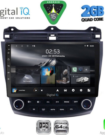DIGITAL IQ RSD 1182_CPA (10inc) MULTIMEDIA TABLET for HONDA ACCORD mod. 2003-2007