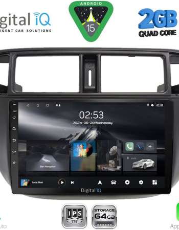 DIGITAL IQ RSD 1186_CPA A/C (9inc) MULTIMEDIA TABLET for HONDA CIVIC mod. 1995-2001
