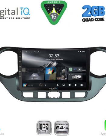DIGITAL IQ RSD 1224_CPA (9inc) MULTIMEDIA TABLET for HYUNDAI i10 mod. 2014-2020