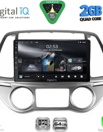 DIGITAL IQ RSD 1227_CPA CLIMA (9inc) MULTIMEDIA TABLET for HYUNDAI i20 mod. 2008-2012