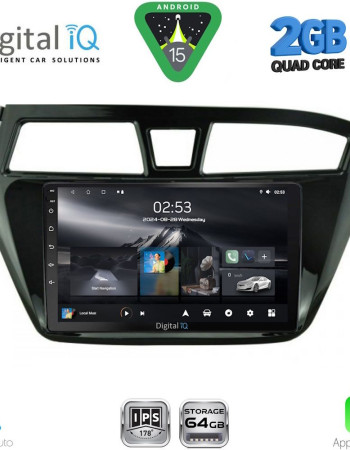 DIGITAL IQ RSD 1229_CPA (9inc) MULTIMEDIA TABLET for HYUNDAI i20 mod. 2014-2018