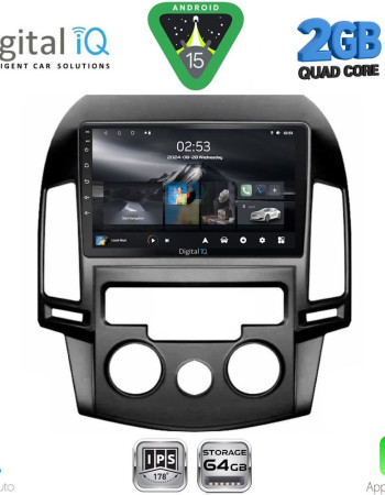 DIGITAL IQ RSD 1231_CPA A/C (9inc) MULTIMEDIA TABLET for HYUNDAI i30 mod. 2007-2012