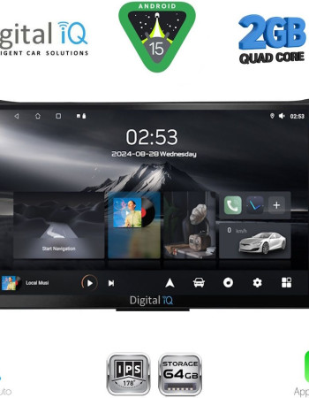 DIGITAL IQ RSD 1232_CPA (9inc) MULTIMEDIA TABLET for HYUNDAI i30  mod. 2012-2017
