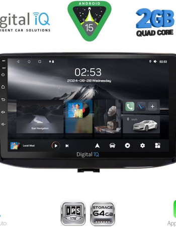 DIGITAL IQ RSD 1233_CPA (9inc) MULTIMEDIA TABLET for HYUNDAI i30 mod. 2018-2025