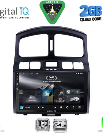 DIGITAL IQ RSD 1236_CPA (9inc) MULTIMEDIA TABLET for HYUNDAI SANTA FE  mod. 2003-2006