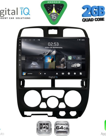 DIGITAL IQ RSD 1253BL_CPA (9inc) MULTIMEDIA TABLET for ISUZU D-MAX mod. 2002-2008 (BLACK)