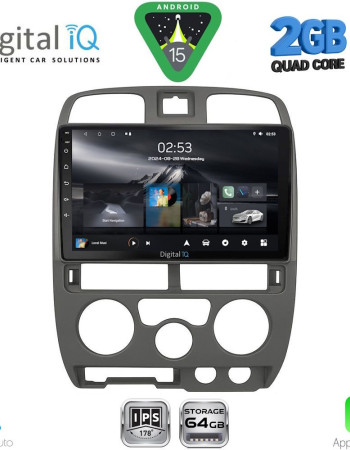 DIGITAL IQ RSD 1253GR_CPA (9inc) MULTIMEDIA TABLET for ISUZU D-MAX mod. 2002-2008 (GREY)