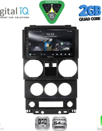 DIGITAL IQ RSD 1293_CPA (9inc) MULTIMEDIA TABLET for JEEP WRANGLER  mod. 2006-2011