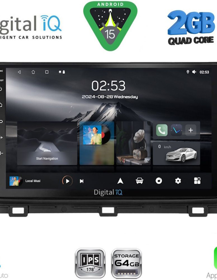DIGITAL IQ RSD 1303_CPA (10inc) MULTIMEDIA TABLET for KIA CEED - XCEED mod. 2018-2022