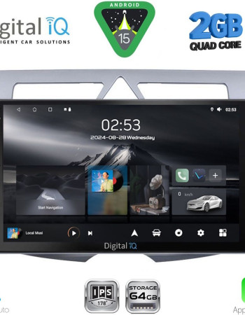 DIGITAL IQ RSD 1307_CPA (9inc) MULTIMEDIA TABLET for KIA PICANTO mod. 2008-2011