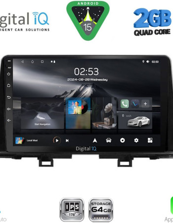 DIGITAL IQ RSD 1310_CPA (9inc) MULTIMEDIA TABLET for KIA PICANTO mod. 2021-2026