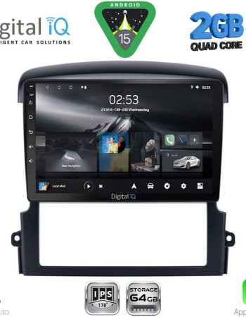 DIGITAL IQ RSD 1317_CPA (9inc) MUTIMEDIA MULTIMEDIA TABLET for KIA SORENTO mod. 2006-2009