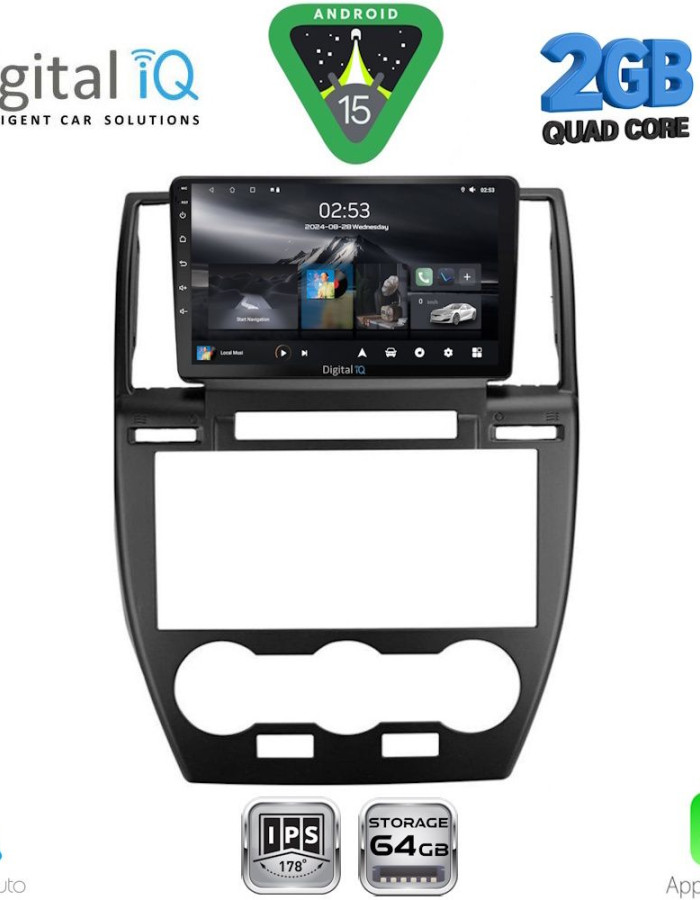 DIGITAL IQ RSD 1330_CPA (9inc)  MULTIMEDIA TABLE for FREELANDER 2 mod. 2006-2014