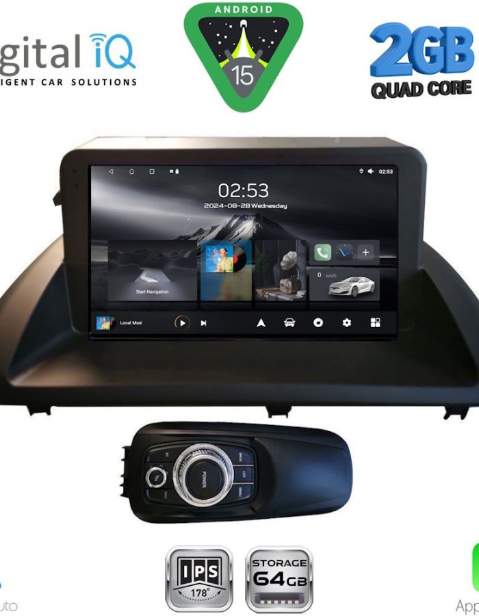 DIGITAL IQ RSD 1340_CPA (9inc) MULTIMEDIA TABLET for LEXUS CT 200 mod. 2011-2020