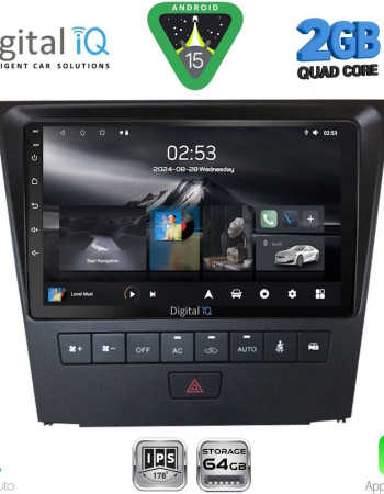 DIGITAL IQ RSD 1341_CPA (9inc) MULTIMEDIA TABLET for LEXUS GS mod. 2004-2011