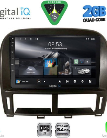 DIGITAL IQ RSD 1343_CPA (9inc) MULTIMEDIA TABLET for LEXUS LS 430 – XF 430 mod. 2000-2006