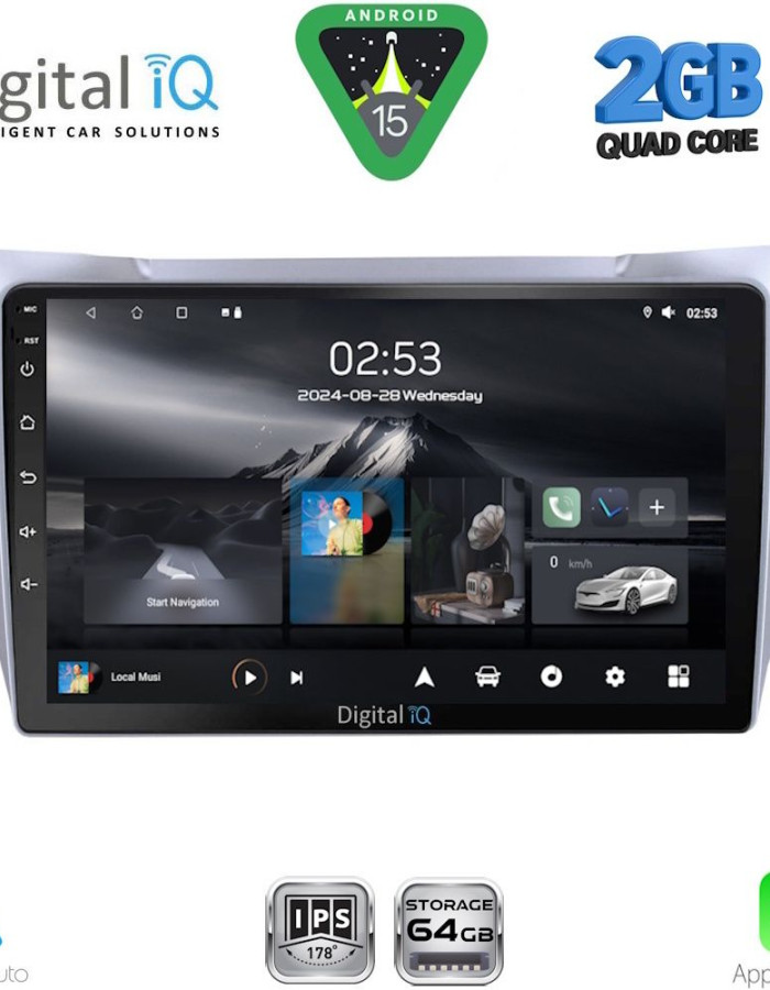 DIGITAL IQ RSD 1345SL_CPA (10inc) MULTIMEDIA TABLET for LEXUS RX 300 – 400 mod. 2003-2008