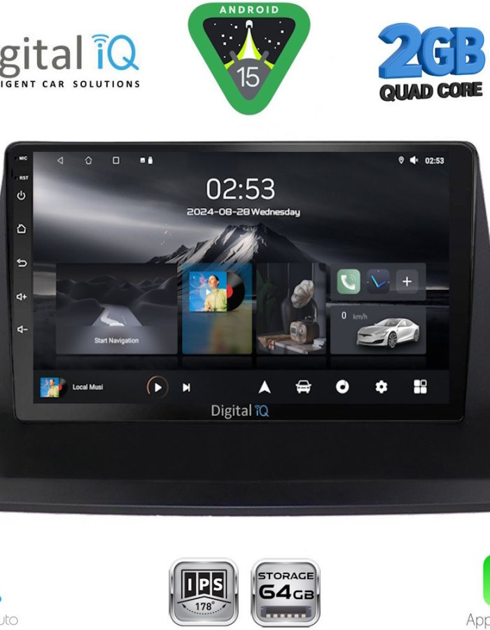 DIGITAL IQ RSD 1350_CPA (9inc) MULTIMEDIA TABLET for LEXUS NX 200 mod. 2014-2022