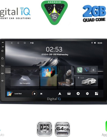 DIGITAL IQ RSD 1365_CPA (9inc) MULTIMEDIA TABLET for MAZDA 3 mod. 2003-2008