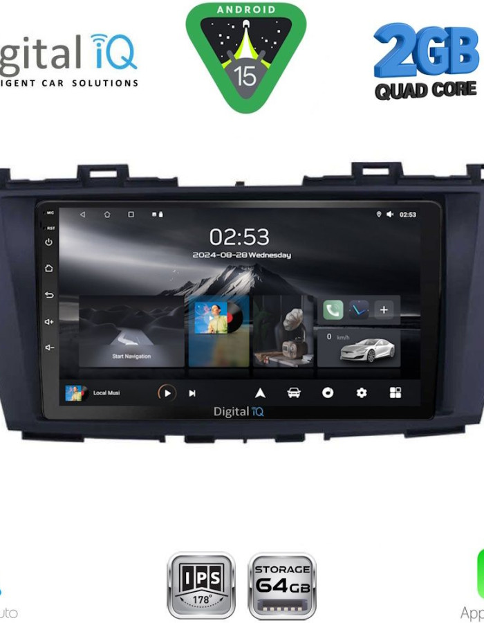DIGITAL IQ RSD 1371_CPA (9inc) MULTIMEDIA TABLET for MAZDA 5 mod. 2011-2020