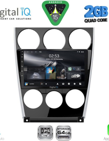 DIGITAL IQ RSD 1375_CPA (9inc) MULTIMEDIA TABLET for MAZDA 6 (FACELIFT) mod. 2005-2008