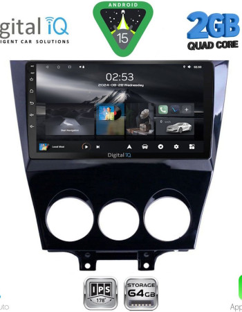 DIGITAL IQ RSD 1395_CPA (9inc) MULTIMEDIA TABLET for MAZDA RX8 mod. 2008-2014
