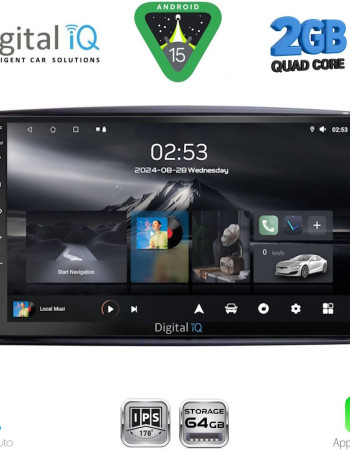 DIGITAL IQ RSD 1401_CPA (9inc) MULTIMEDIA TABLET for MERCEDES CLK (W209) mod. 2000-2004