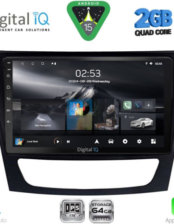 DIGITAL IQ RSD 1408_CPA (9inc) MULTIMEDIA TABLET for MERCEDES E (W211) – CLS (W219) mod. 2003-2009